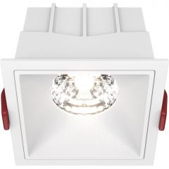 Модульный встраиваемый светодиодный светильник диммируемый Maytoni Alfa LED DL043-01-15W4K-D-SQ-W
