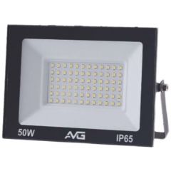 Прожектор светодиодный AVG (АВГ) Серия 6 SDO-6 50Вт, 200-240В, 6500К, 150x30x115мм, IP65, черный