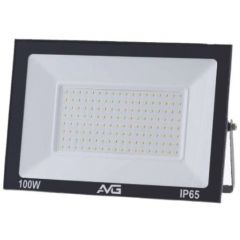 Прожектор светодиодный AVG (АВГ) Серия 6 SDO-6 100Вт, 200-240В, 6500К, 195x30x140мм, IP65, черный