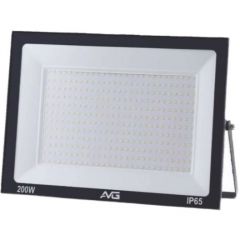 Прожектор светодиодный AVG (АВГ) Серия 6 SDO-6 200Вт, 200-240В, 6500К, 260x30x195мм, IP65, черный