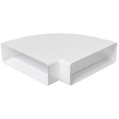 Колено ERA (ЭРА) КГП 60х204 мм горизонтальное пластик (620КГП)