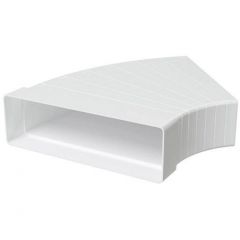 Колено ERA (ЭРА) КРП 60х204 мм разноугловое пластик (620КРП)