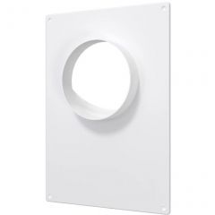 Площадка торцевая ERA (ЭРА) ПТП фланец D100 180х250 мм пластик (100ПТП)