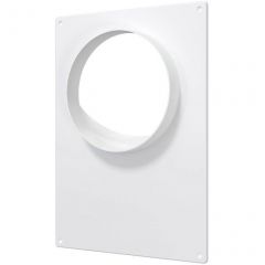 Площадка торцевая ERA (ЭРА) ПТП фланец D125 180х250 мм пластик (125ПТП)