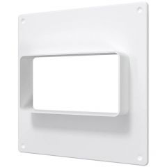 Площадка торцевая ERA (ЭРА) ПТП фланец 55х150 мм 150х150 мм пластик (511ПТП)