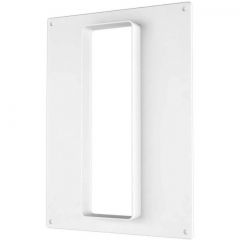 Площадка торцевая ERA (ЭРА) ПТП фланец 60х204 мм 180х250 мм пластик (620ПТП)