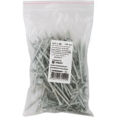 Шурупы Хват (Hvat) оцинкованные, универсальные 4х50 мм 100 шт, 20350-0