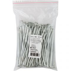 Шурупы Хват (Hvat) оцинкованные, универсальные 5х100 мм 100 шт, 20600-0