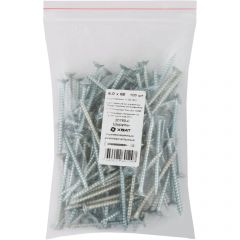 Шурупы Хват (Hvat) оцинкованные, универсальные 6х60 мм 100 шт, 20760-0