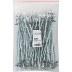 Шуруп Хват (Hvat) для сэндвич-панелей с двойной резьбой, 6,3х180 мм 50 шт, 23592-0