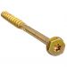 Саморез Himtex (Химтекс) профессиональный по дереву желт. шестигранная голова Torx 40 10х300 25 шт. (10300Hh)