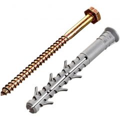 Дюбель фасадный Tech-Krep (Тех Креп) TSX-S для низких и средних нагрузок 10х80 мм 1 шт.