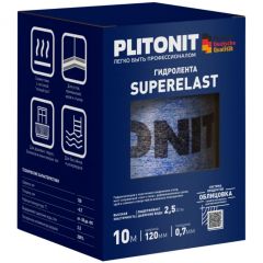 Гидролента Plitonit (Плитонит) SuperElast 12 см х 10 м