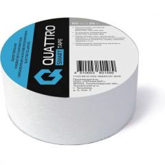Клеевая лента односторонняя для монтажа пароизоляции yellow 200, Quattro (Куаттро) smart tape, 60 мм х 25 м