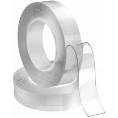 Двухсторонний скотч AVG (АВГ) нано лента прозрачная 30 мм x 5 м