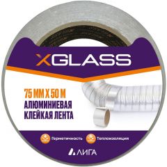 Лента алюминиевая X-Glass 100 мм х 50 м (9469)