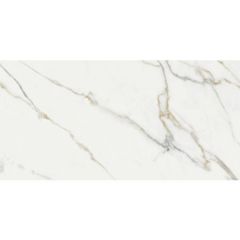 Керамогранит Keratile Aston Белый 60х120 см ректификат,  Полированный (ASTON GOLD 59x119 RECT.PUL)