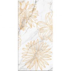 Декор Beryoza Ceramica Briere Flower 1 белый 30х60 см