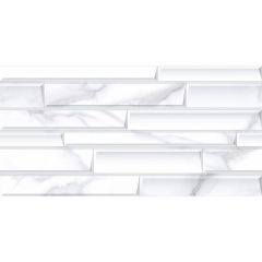 Настенная плитка Керлайф Calacatta Bianco Bricks Rel. 31,5х63 см (925818)