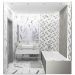Мозаика Керлайф Arabescato 29,4х29,4 см белый глянцевая , BIANCO
