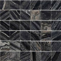 Мозаика Pixmosaic Мрамор Royal Grey 30,5х30,5 см (PIX257)