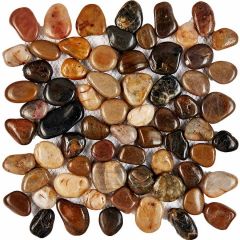 Мозаика Pixmosaic Галька Mix stone 30,5х30,5 см (PIX266)