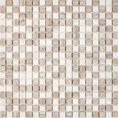 Мозаика Pixmosaic Мрамор White Wooden, Dolomiti Bianco 30,5х30,5 см (PIX280)