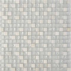 Мозаика Pixmosaic Камень и стекло из мрамора и стекла 30х30 см (PIX715)