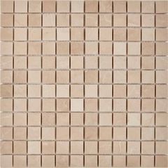 Мозаика Pixmosaic Мрамор Crema Nova 30,5х30,5 см (PIX227)