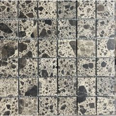 Мозаика Pixmosaic Мрамор Dark Emperador 30,5х30,5 см (PIX801)