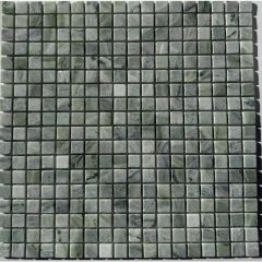 Мозаика Pixmosaic Мрамор Jet Green матовая 30,5х30,5 см (PIX311)
