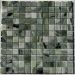 Мозаика Pixmosaic (Пиксмозаик) Мрамор Jet Green полированная 30,5х30,5 см (PIX314)
