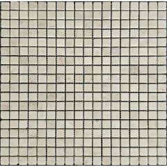 Мозаика Pixmosaic Мрамор Cappucino матовая 30,5х30,5 см (PIX321)
