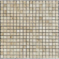 Мозаика Pixmosaic Мрамор Cappucino полированная 30,5х30,5 см (PIX322)