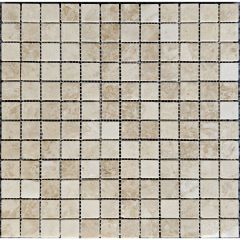 Мозаика Pixmosaic Мрамор Cappucino полированная 30,5х30,5 см (PIX324)
