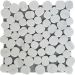 Мозаика Pixmosaic Мрамор Volakas White матовая 30х30 см (PIX310)