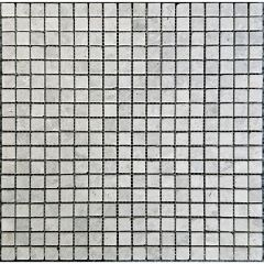 Мозаика Pixmosaic Мрамор Tundra Grey матовая 30,5х30,5 см (PIX327)