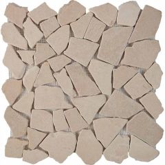 Мозаика Pixmosaic из мрамора Сream marfil 30х30 см (PIX 261)