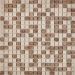 Мозаика Pixmosaic (Пиксмозаик) из мрамора Emperador Light, Crema Nova 30х30 см (PIX 275)
