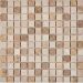 Мозаика Pixmosaic (Пиксмозаик) из мрамора Emperador Light, Crema Nova 30х30 см (PIX 276)