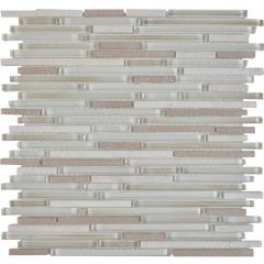 Мозаика Pixmosaic Камень и стекло из мрамора и стекла 30х30 см (PIX735)