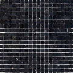 Мозаика Pixmosaic Мрамор Nero Marquna 30х30 см (PIX244)