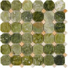 Мозаика Pixmosaic Оникс и мрамор Honey onyx, Dondong 30,5х30,5 см (PIX211)