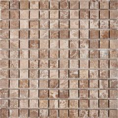 Мозаика Pixmosaic Мрамор Light Emperador 30,5х30,5 см (PIX225)