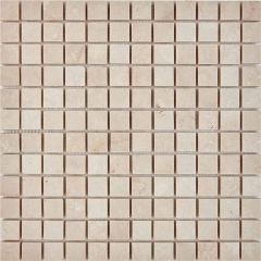 Мозаика Pixmosaic Мрамор Cream marfil 30,5х30,5 см (PIX235)