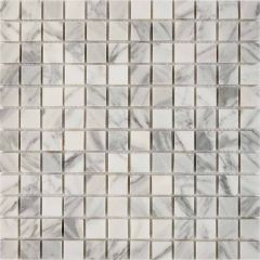 Мозаика Pixmosaic Мрамор Bianco carrara 30,5х30,5 см (PIX242)