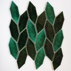 Мозаика Orro Mosaic Green Garden с кракелюром