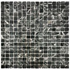 Мозаика Orro Mosaic Nero Marquina Tum 30х30 см