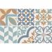 Керамогранит New Trend (Нью Тренд) Design Mix 4 матовый 20х20х0,8 см GP2020DMX55