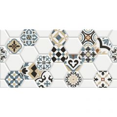 Плитка настенная New Trend Edelweiss Pattern 300х600х9 мм WT36EDW55